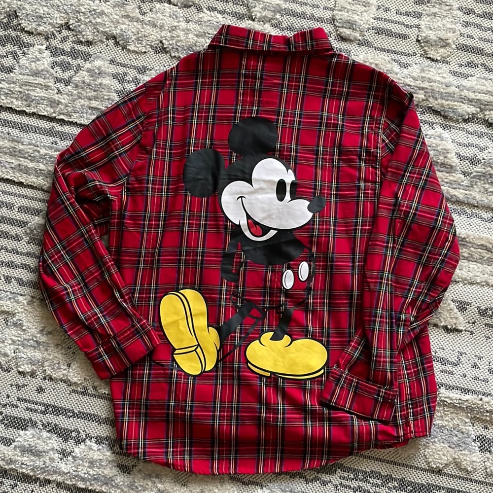 RARE Cakeworthy Disney Mickey flannel